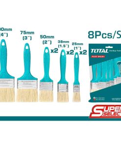 طقم فرشة دهان يد بلاستيك 8قطع 1"- 4"(THT8450801)