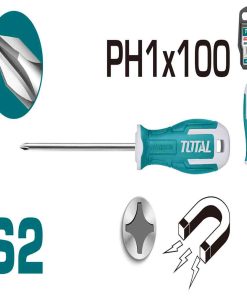 مفك صليبة كاوتش توتال 1×100(THT26PH1100)