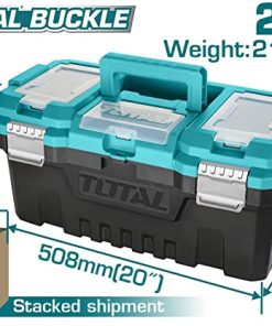 TPBX0202_شنطة بلاستيك 20" قفل معدن توتال