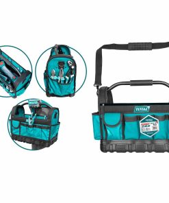 THT36L01_شنطة قماش 16" بقاعدة 21جيوب توتال