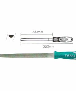 THT91286_مبرد 8" نصف دائرة حدادى توتال