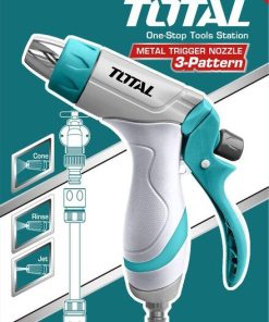 THZATN1031_مسدس رش مياة 3اشكال معدن توتال