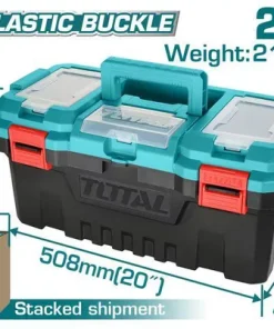 TPBX0201_شنطة بلاستيك 20" قفل بلاستيك توتال