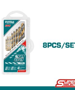 طقم بنطة حدادى 8قطع توتال.TACSD0801