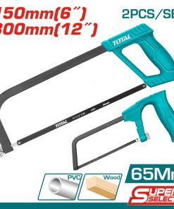 THTHF5402_منشار حدادى 12" يد بلاستيك 2قطعة توتال